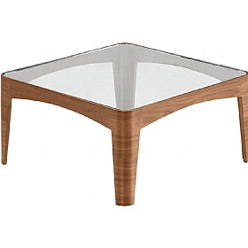 Square Glass Coffee Tables on Deuce Square Glass Coffee Table   Coffee Tables